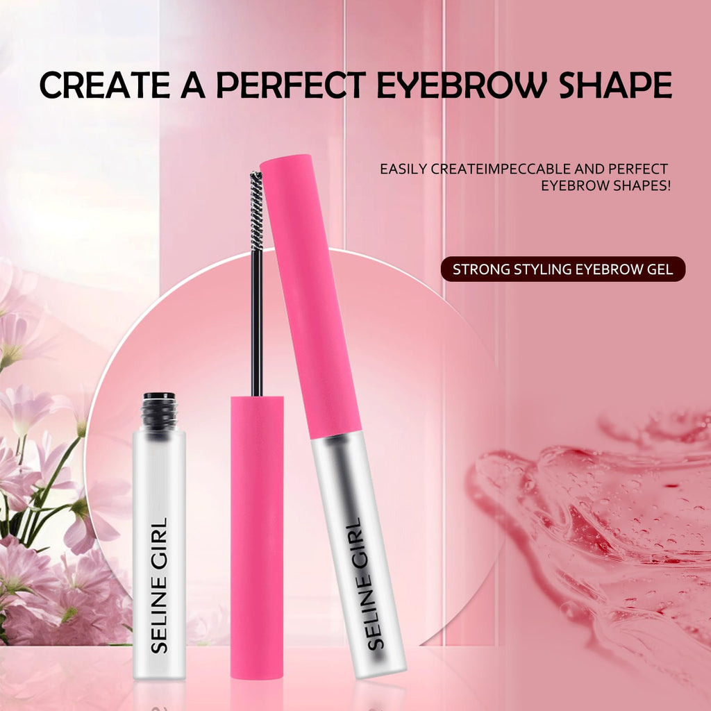 Eshioh Clear Eyebrow Gel – Waterproof, Lightweight Hold, Non-Irritating, Travel-Friendly #01