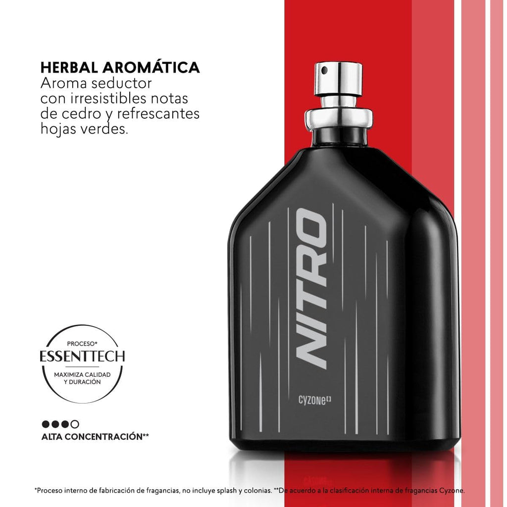 Esika L'Bel Nitro Limited Edition Men's EDT – 100 ml / 3.4 oz by Cyzone