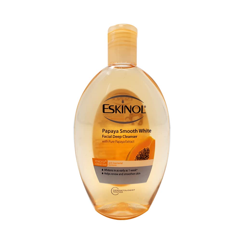 Eskinol Papaya Facial Cleanser 225 ml | 7.6 oz | Pack of 6