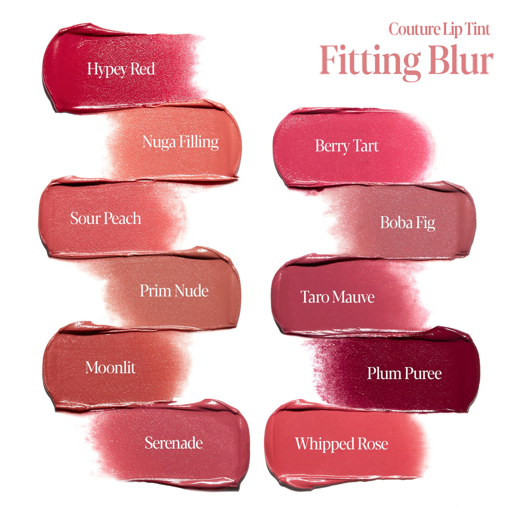 Espoir Couture Lip Tint Fitting Blur #3 Sour Peach | Smudge-Proof Lip Stain, Lightweight Matte Finish, Vegan Korean Makeup 0.14 oz