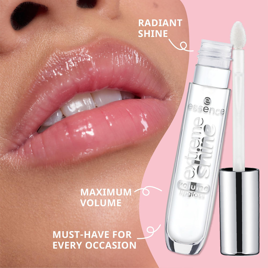 essence Extreme Shine Lip Gloss Gift Set — 4 Shades in One Set | Vegan & Cruelty-Free | Stocking Stuffer