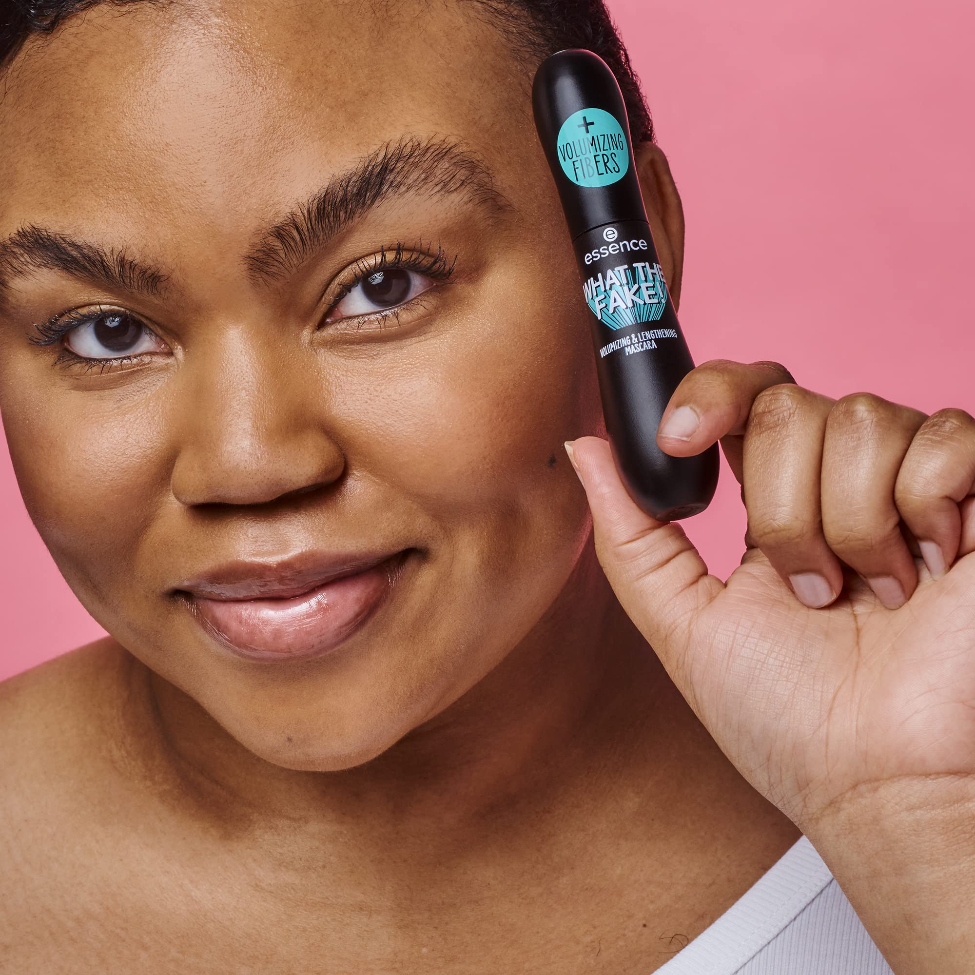 essence | What the Fake! Volumizing & Lengthening Fiber Mascara | 3-Pack – Paraben Free & Cruelty Free