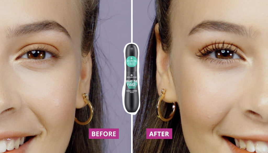 essence | What the Fake! Volumizing & Lengthening Fiber Mascara | 3-Pack – Paraben Free & Cruelty Free