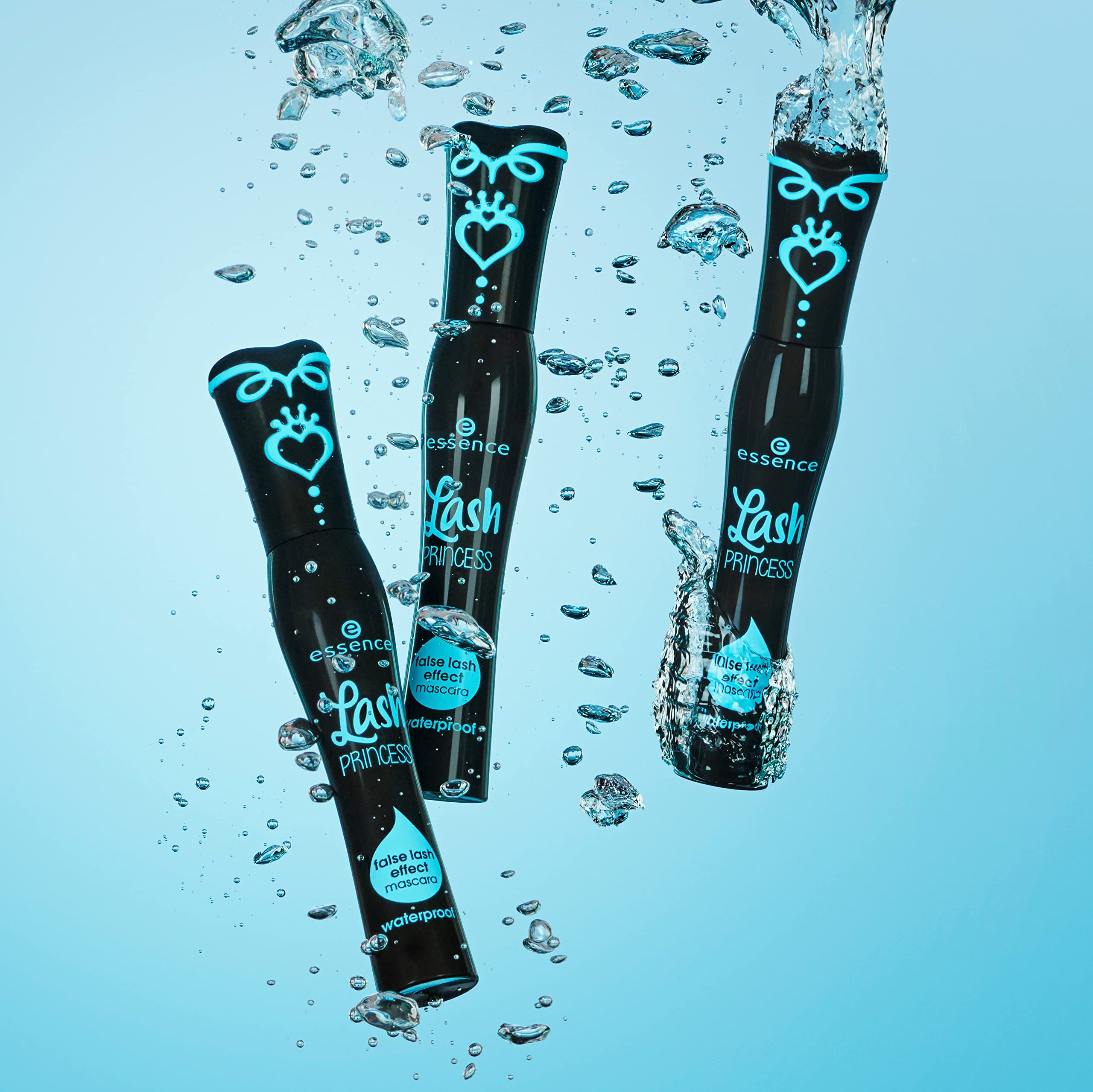 essence Lash Princess Waterproof Mascara 3-Pack | Vegan, Cruelty-Free, Paraben & Microplastic Free