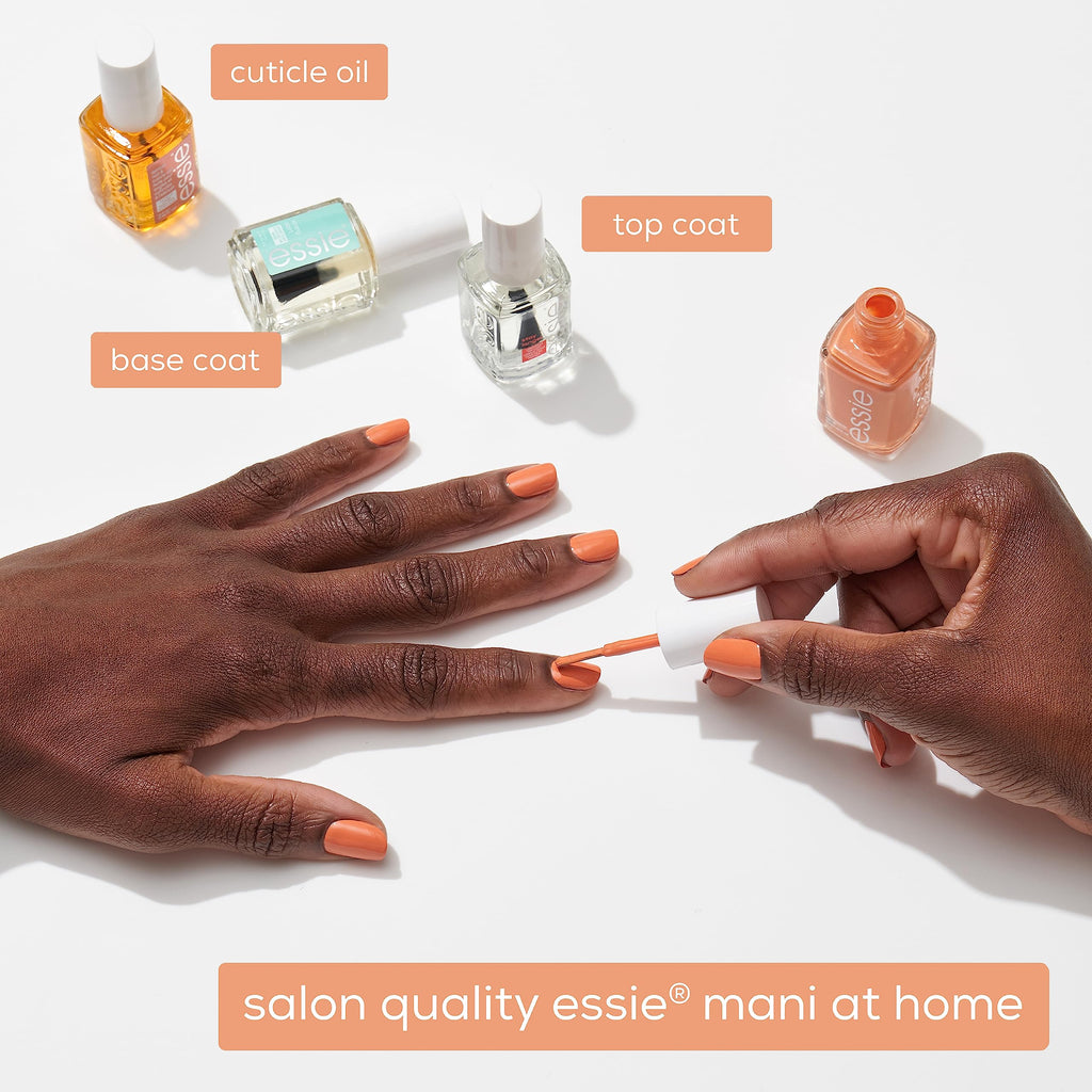 essie Nail Polish Limited Edition Summer 2021 – Electric Pink Pearl Finish, Pucker Up (0.46 fl oz)