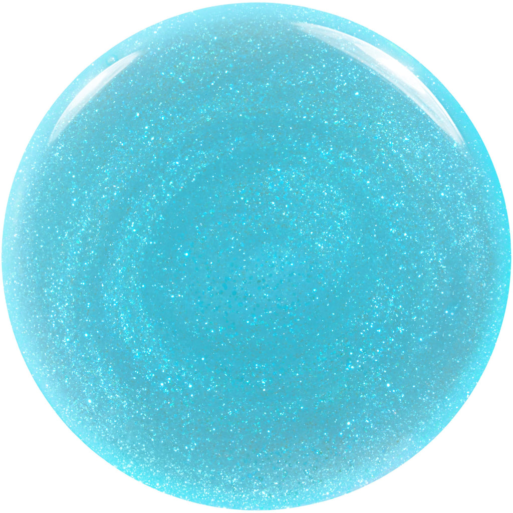 essie Nail Art Studio Special Effects Polish – Bikini Snapped (Riviera Rush Blue Shimmer) 0.46 fl oz