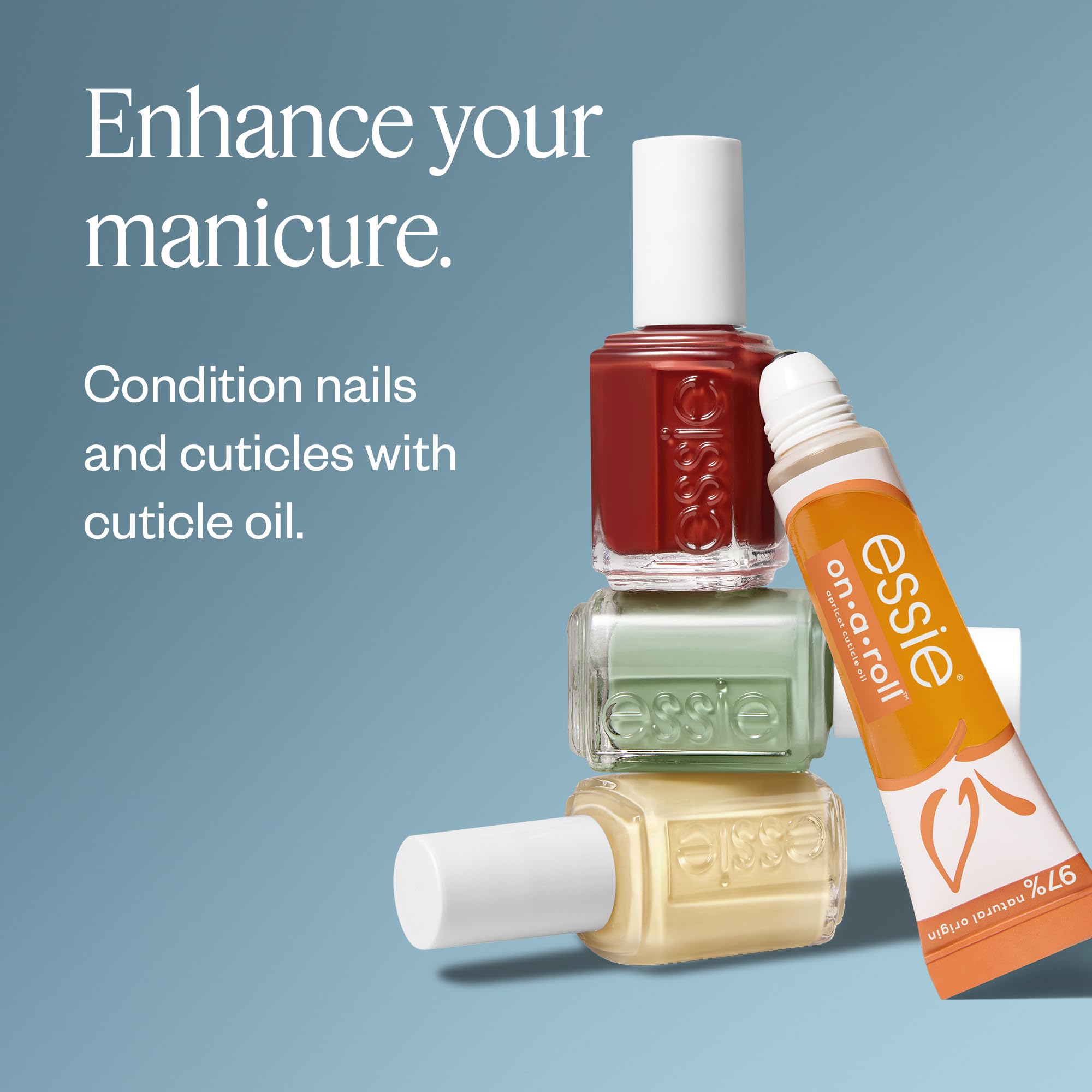 essie Nail Polish – Crunch Crunch Green Vegan Nail Polish | Gourmet Grocery Collection