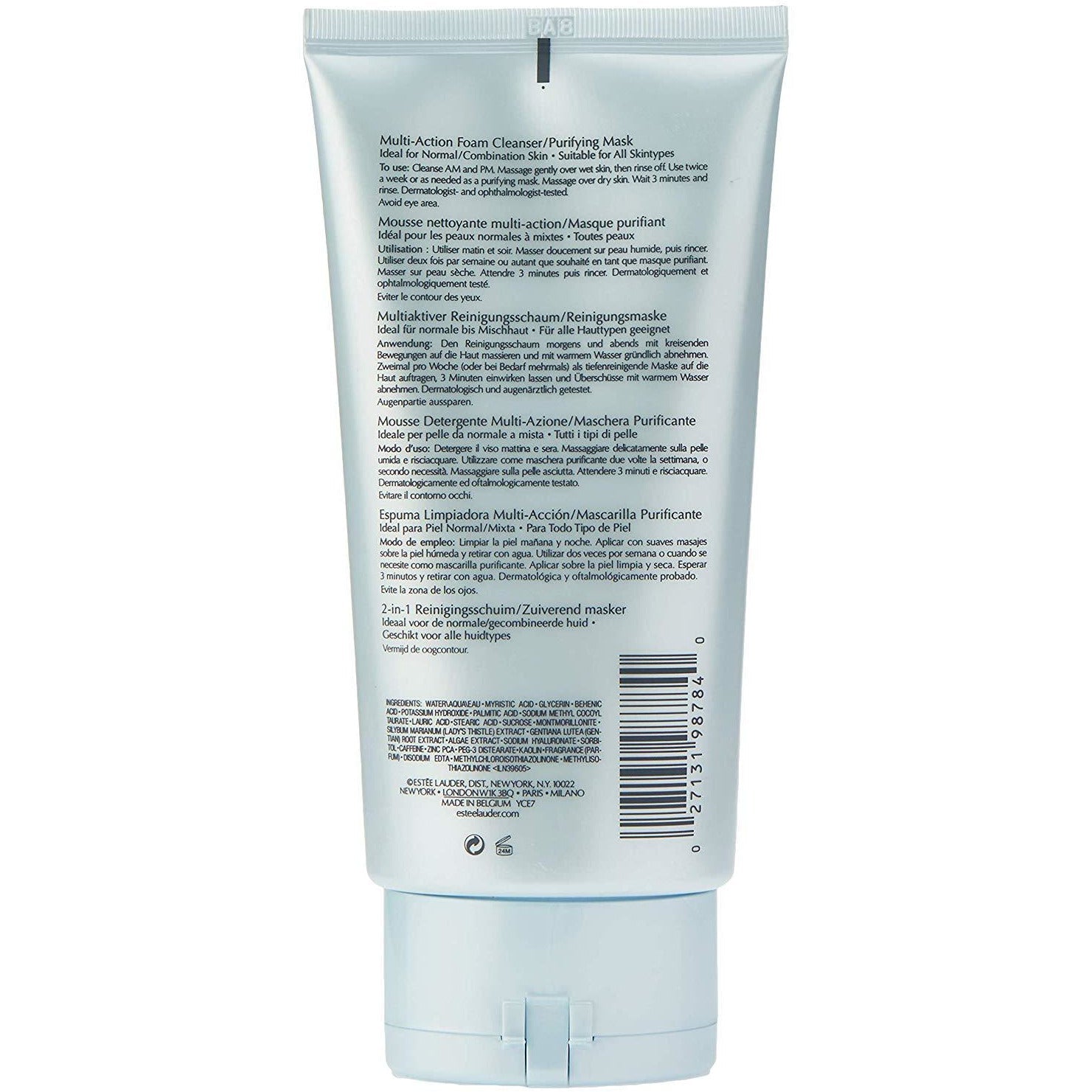 Estée Lauder Perfectly Clean Multi-Action Foam Cleanser/Purifying Mask 150 ml