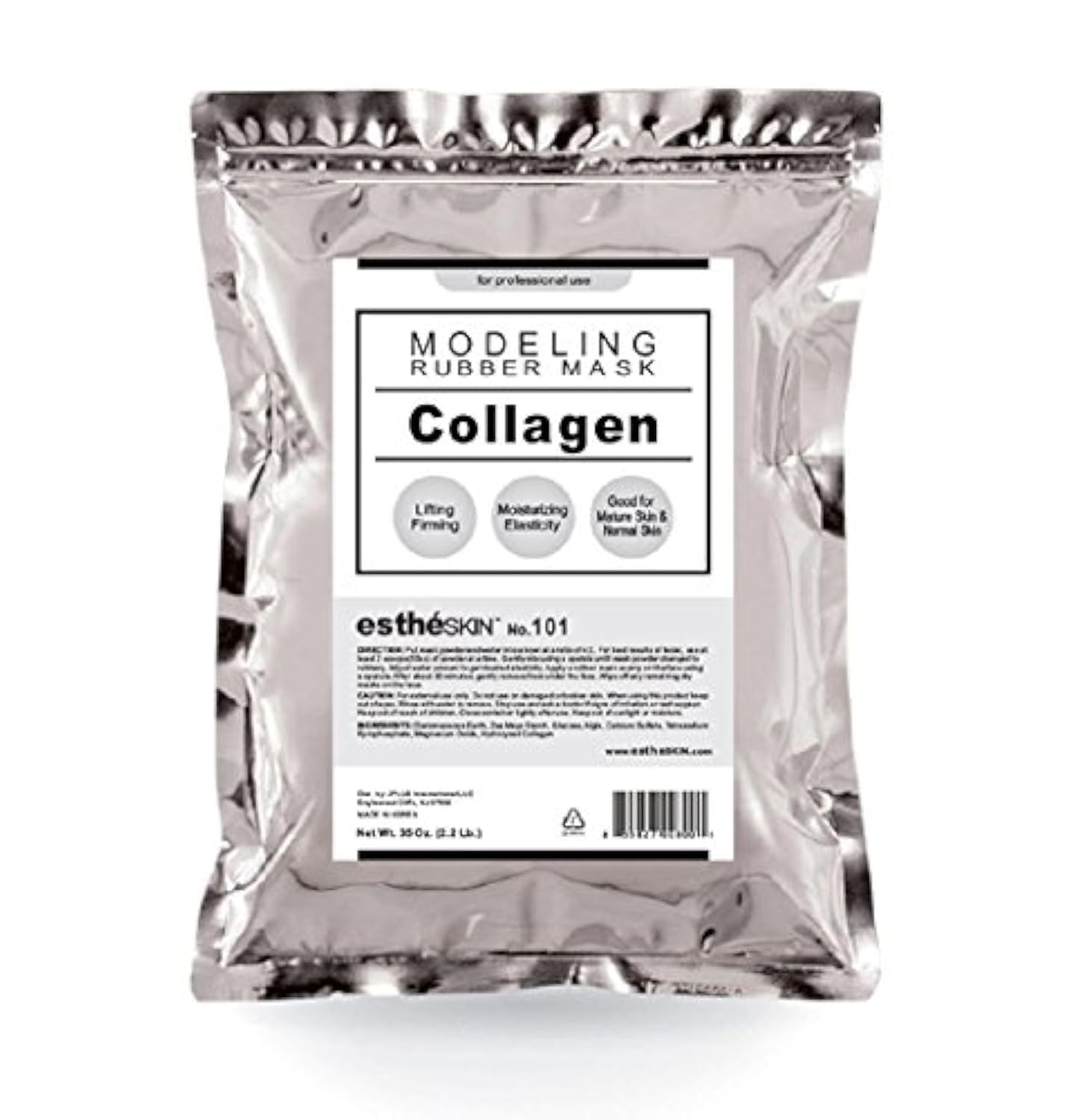 estheSKIN No.101 Collagen Peel-Off Modeling Mask, 35oz – Lifting, Hydration & Firmness