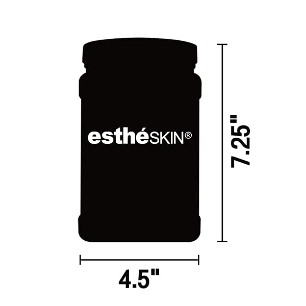 estheSKIN Peel Off Type Modeling Rubber Mask Powder – 30oz (850g) with Measuring Spoon, Lemongrass