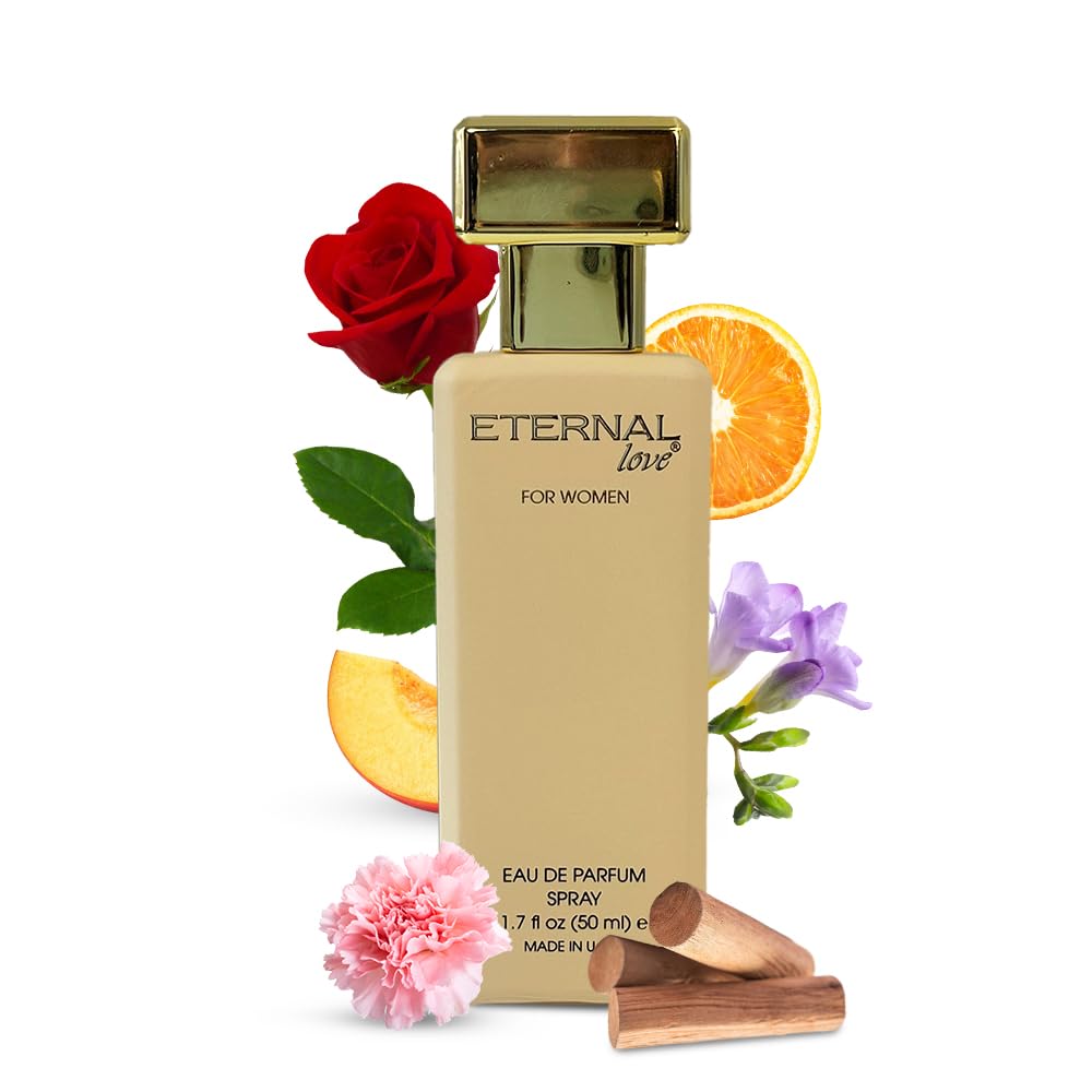 Eternal Love for Women – Long Lasting Floral EDP with Peach & Sandalwood | 1.7oz