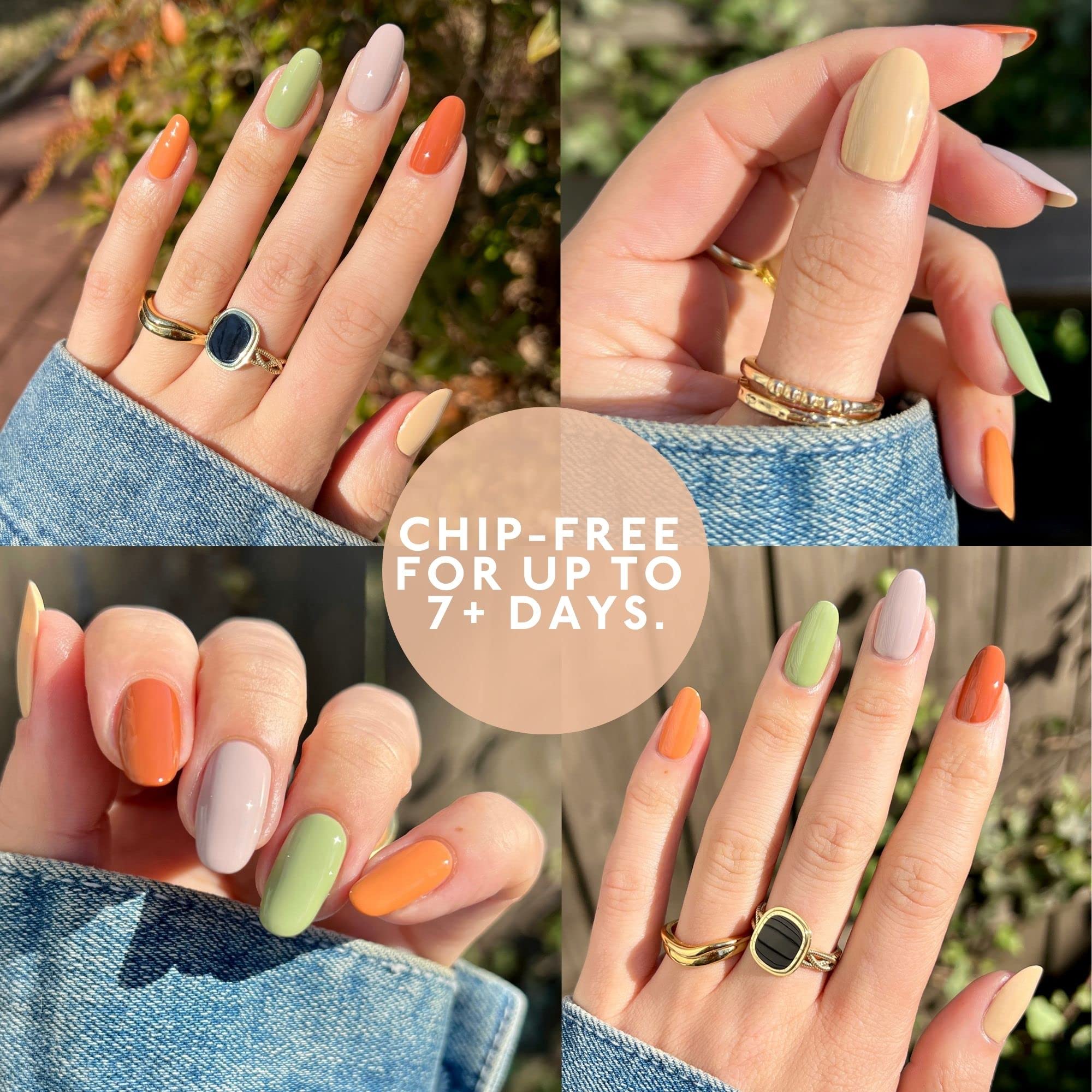 Eternal Safari Nail Polish Set – 5x 13.5mL, Quick Dry, Non-Toxic, Made in USA