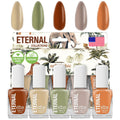 Eternal Safari Nail Polish Set – 5x 13.5mL, Quick Dry, Non-Toxic, Made in USA