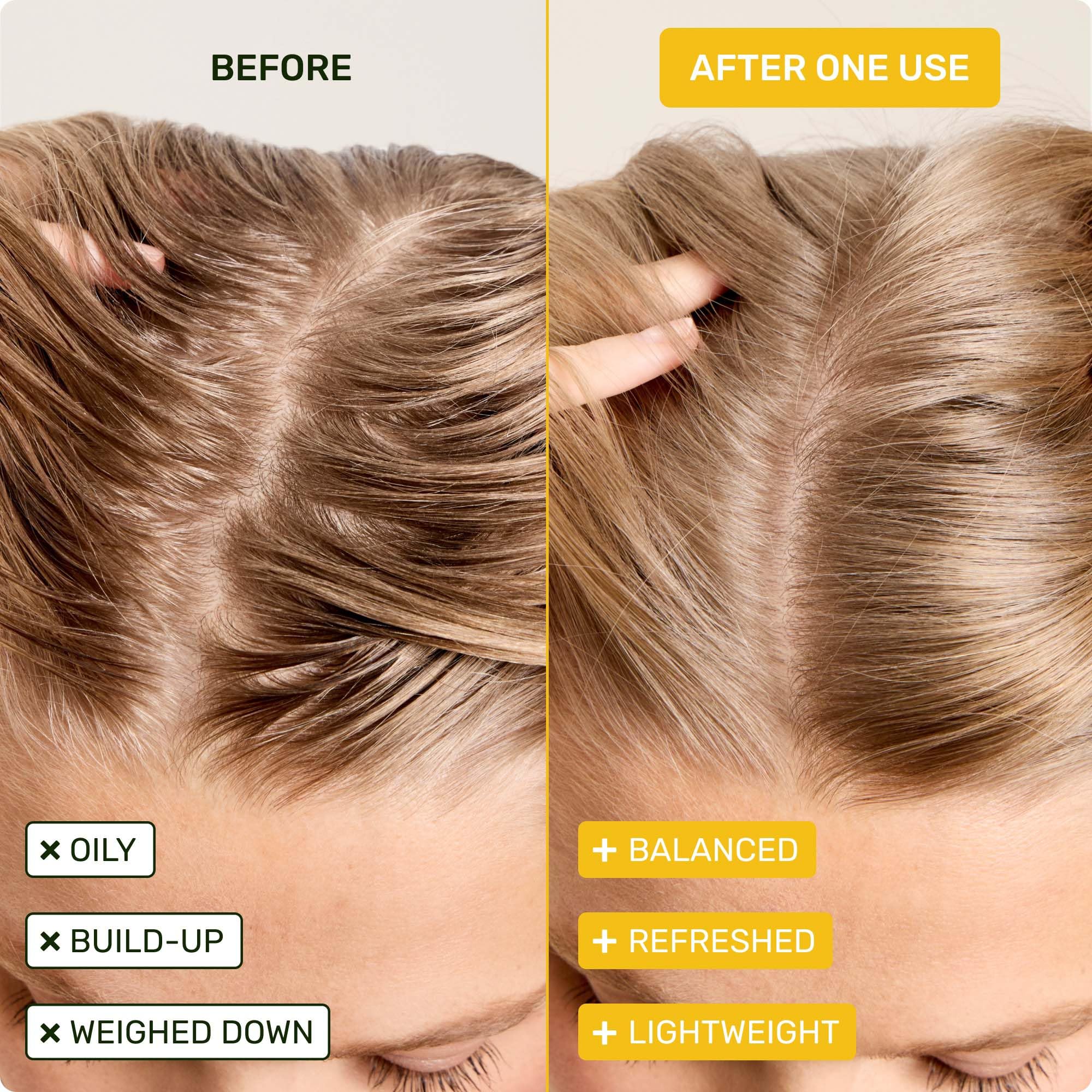 Ethique Beauty Clarifying Shampoo & Volumizing Conditioner Bar Set for Oily Hair | Plastic-Free, Vegan, Cruelty-Free - 2 Pack