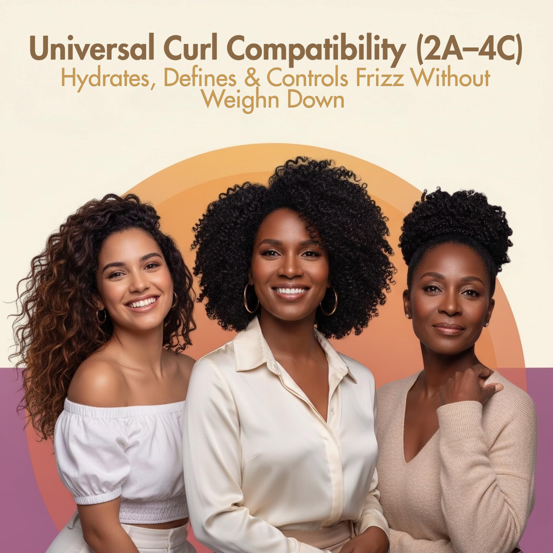 ETNIKER ANDINO Curly Hair Mask & Leave-In Conditioner — Hydrating Cream for Curls, 33 oz