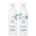 ETUDE SoonJung pH 6.5 Whip Cleanser Duo Set – Gentle, Soothing Face Wash for Sensitive Skin