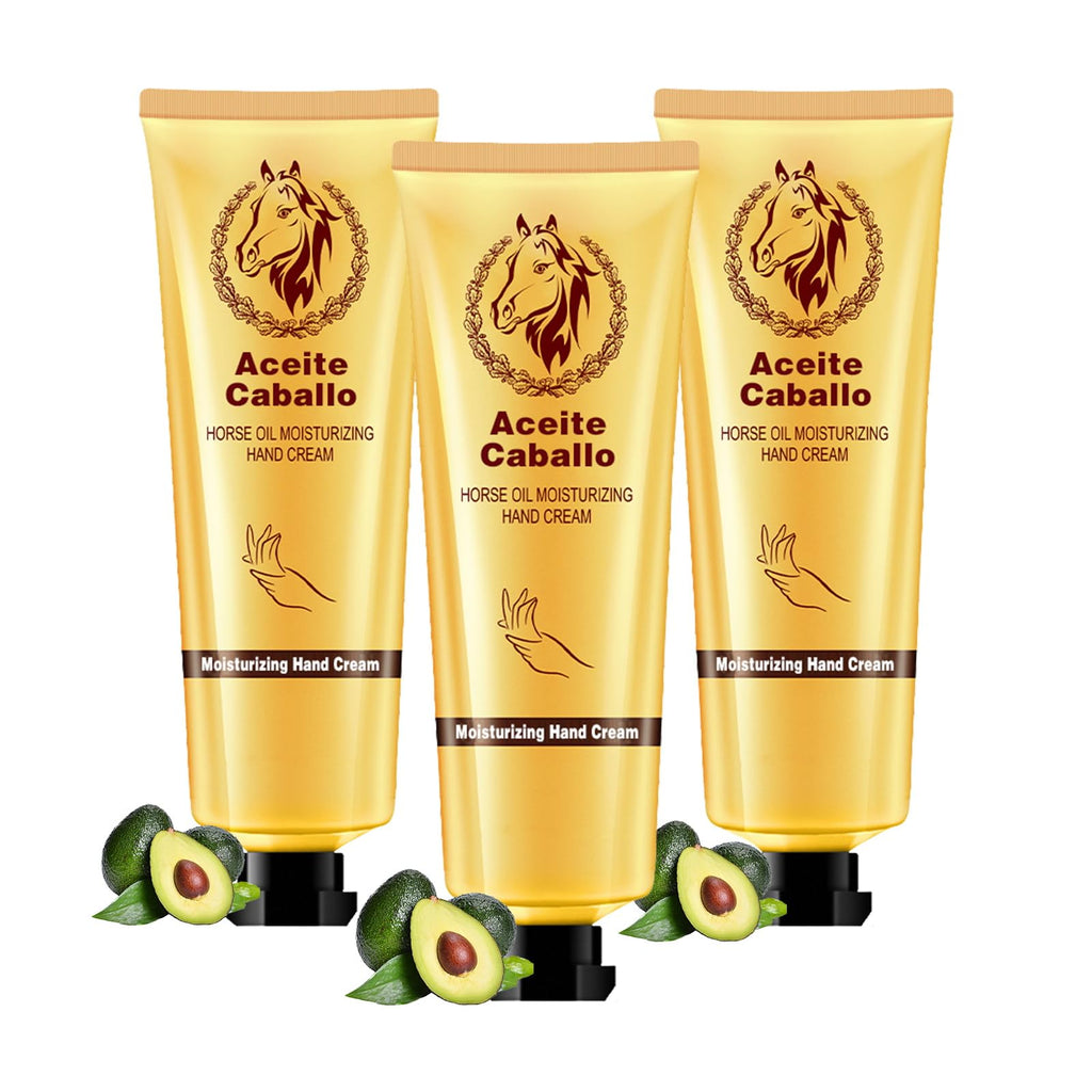 ETUIH Hand Healing Cream with Horse Oil – Removes Spots, Rejuvenates Hands (3-Piece Set)