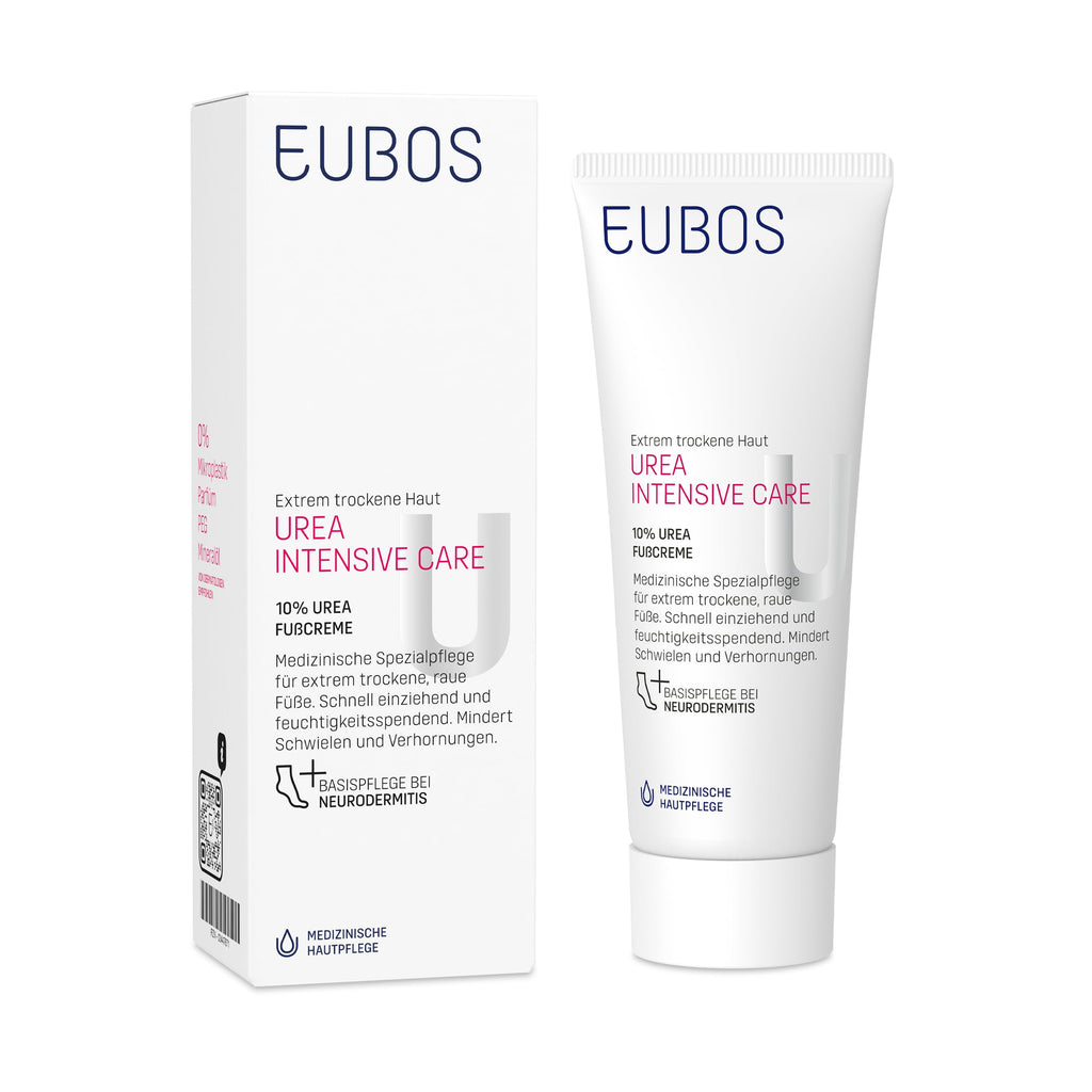 EUBOS 10% Urea Foot Cream 100ml – Dermocosmetics for Dry Feet