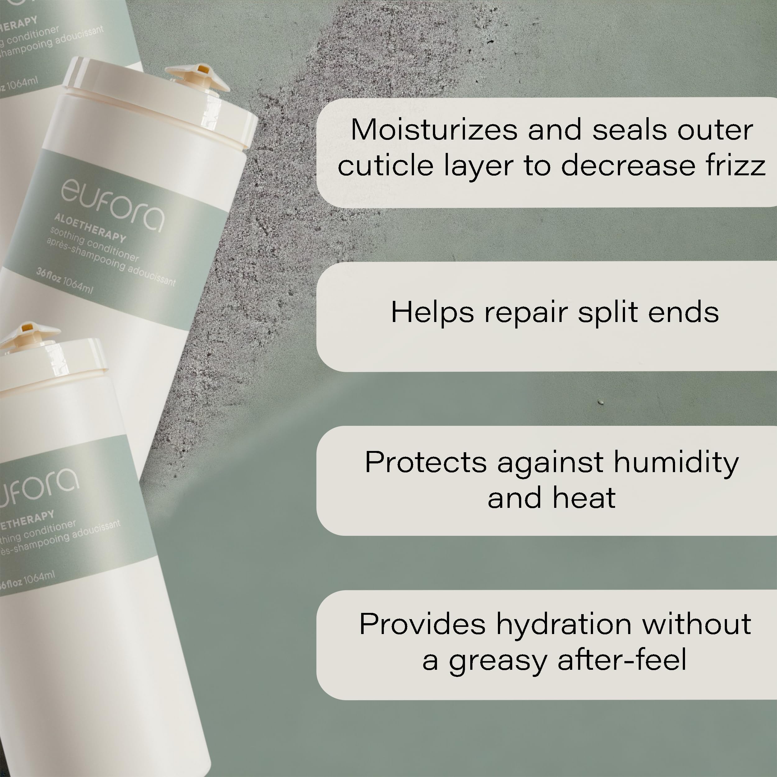 Eufora Soothing Conditioner 36 oz | Gentle Hydration for Sensitive Scalp