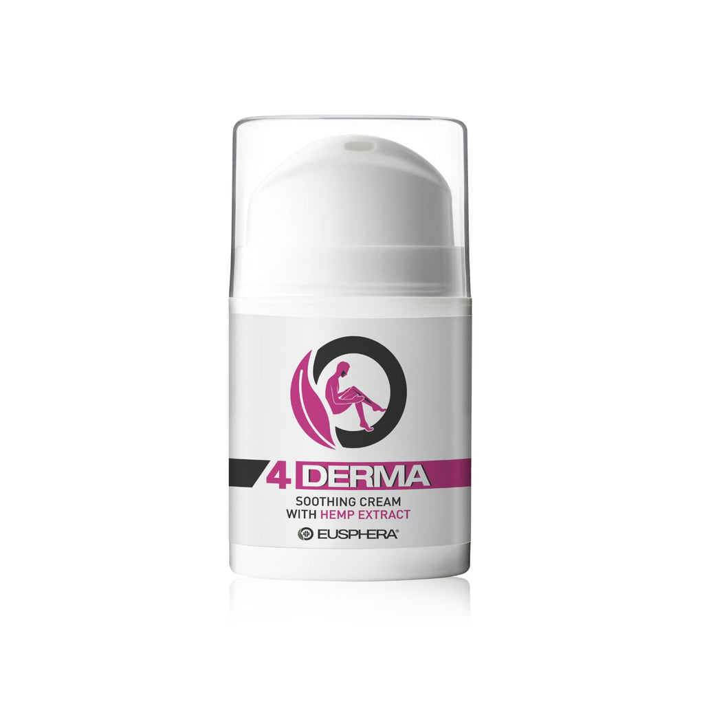EUSPHERA 4DERMA Soothing Cream for Eczema – Hemp Extract, 1.7 oz