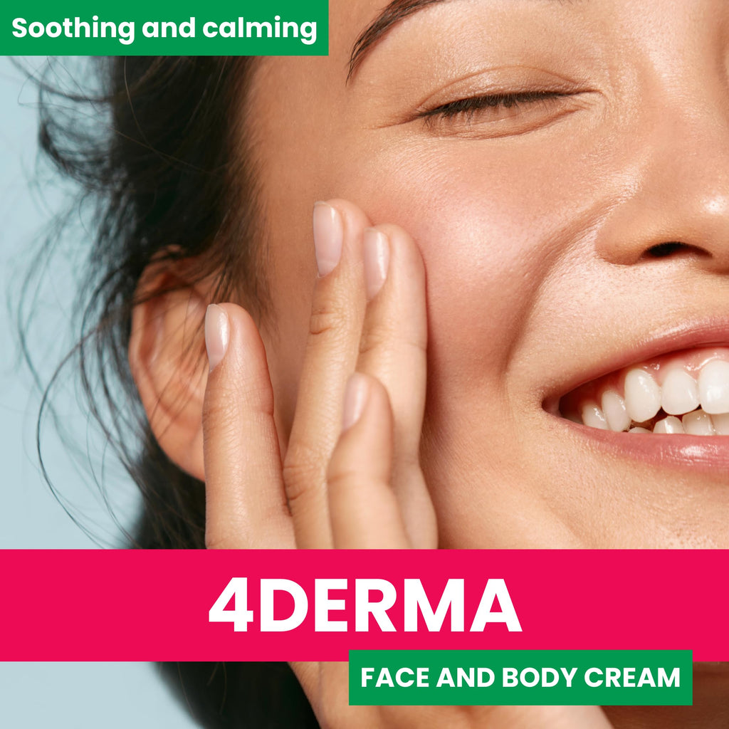 EUSPHERA 4DERMA Soothing Cream for Eczema – Hemp Extract, 1.7 oz