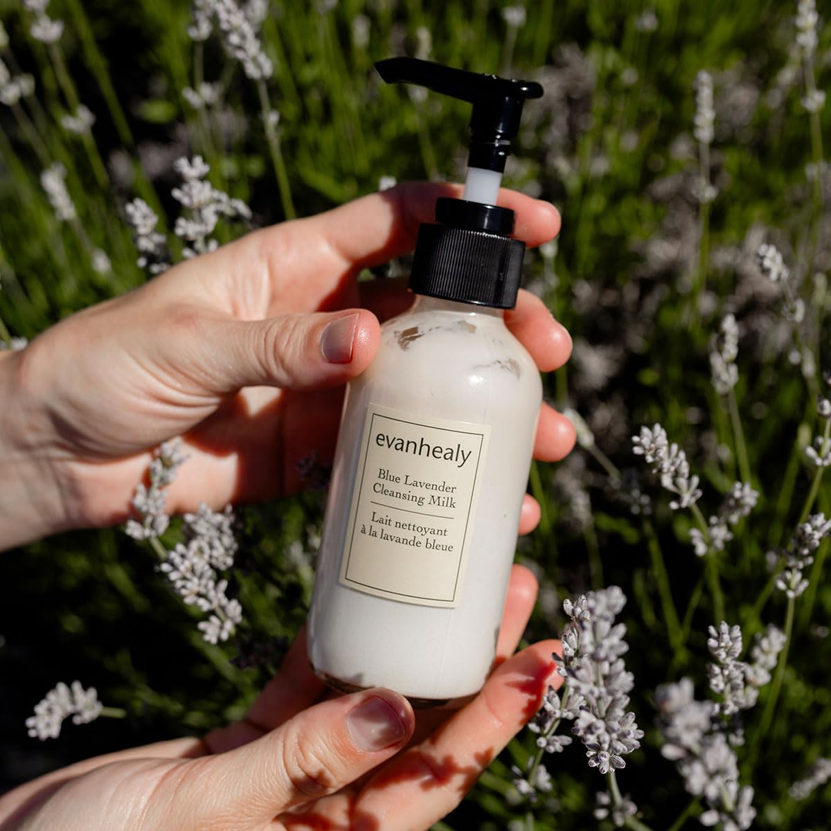 evanhealy Blue Lavender Cleansing Milk – Soothe & Calm Reactive Skin