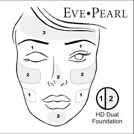 EVE PEARL HD Dual Foundation – Full Coverage, Lightweight Tan