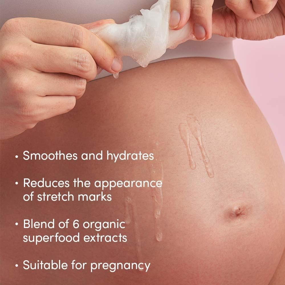 Evereden Soothing Belly Mask – Hydrating, Nourishing Pregnancy Skin Care (4-Pack)