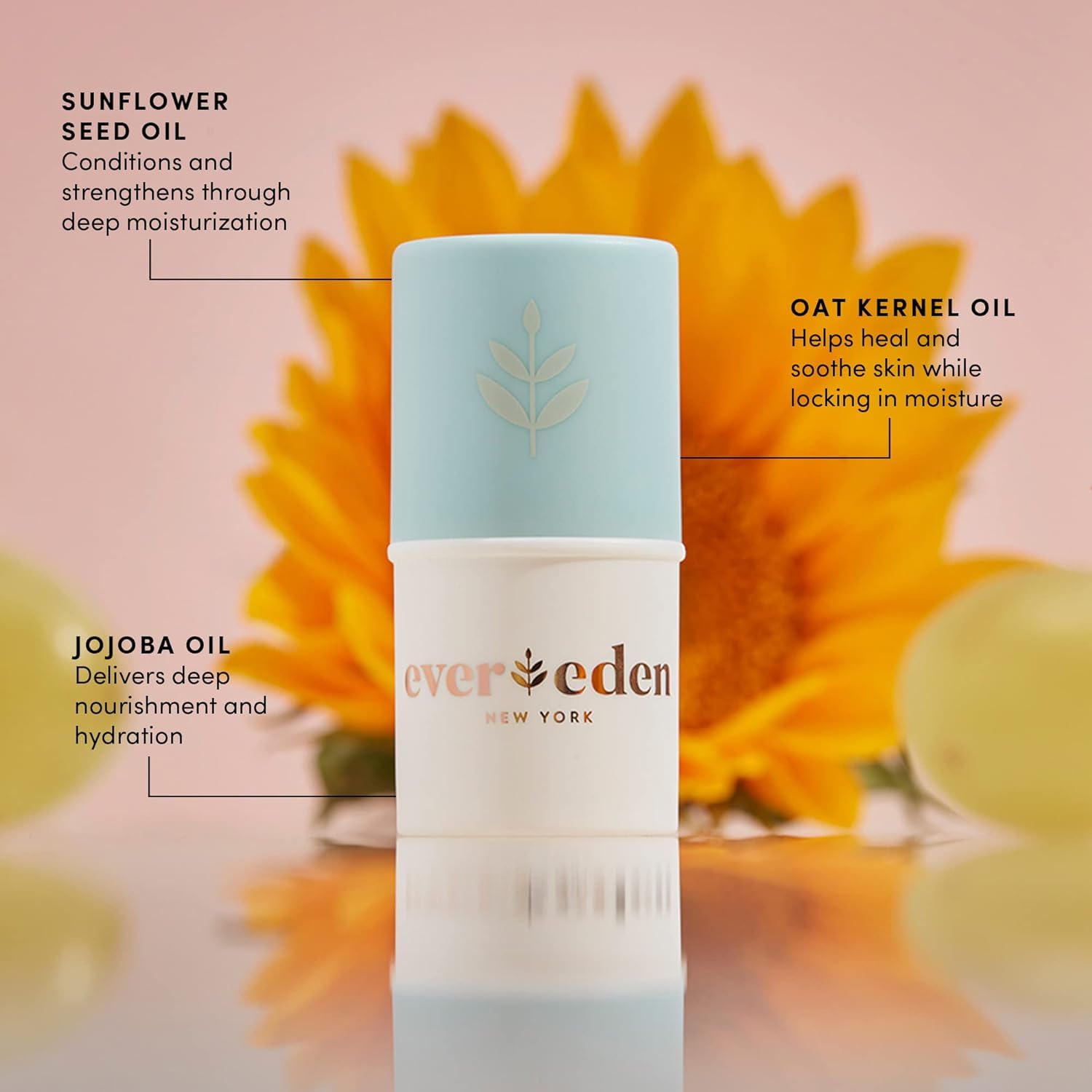 Evereden Dry Relief DUO — Face Cream & Lip Balm for Deep Hydration (1.7oz + 0.13oz) | Clean, Vegan & Baby-Safe