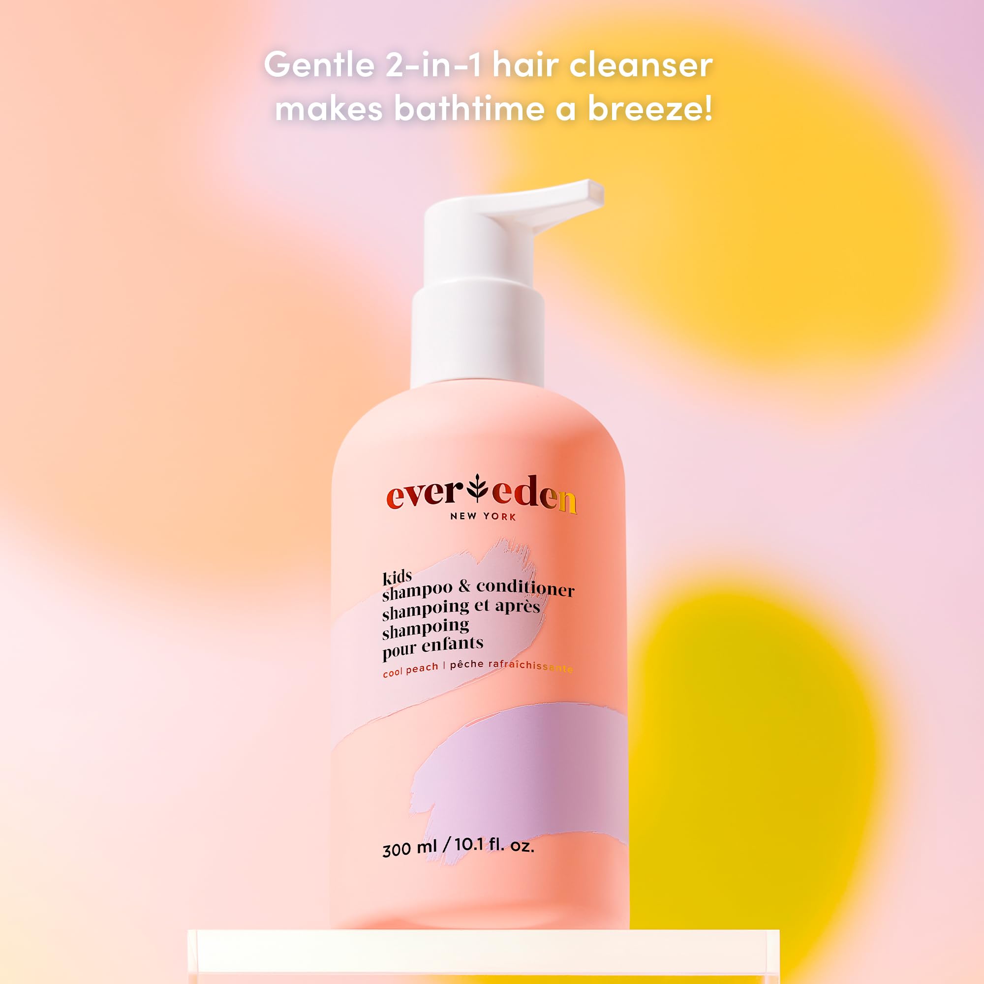 Evereden Kids Shower Essentials Set — 2-in-1 Shampoo & Conditioner + Cloud Body Wash