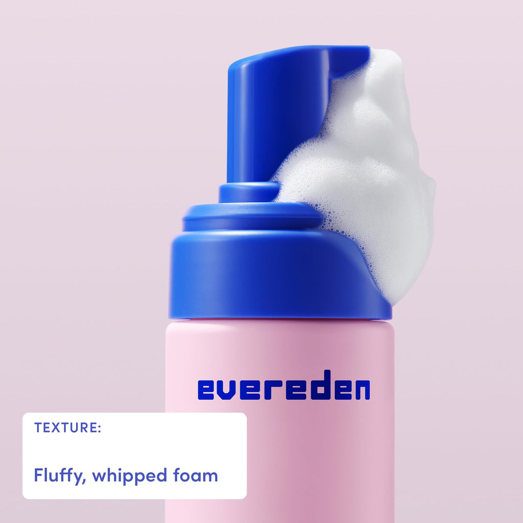 Evereden Kids Face Wash – Gentle Foaming Cleanser, Non-Toxic & Hypoallergenic
