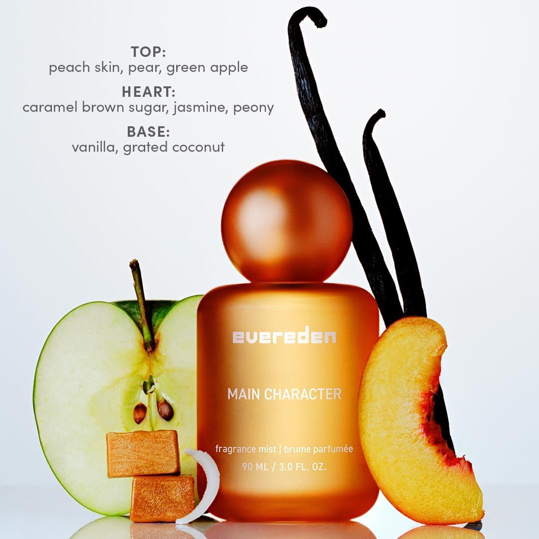 Evereden Fragrance Mist Bundle (3) – Clean, Vegan Hair & Body Sprays for Teens