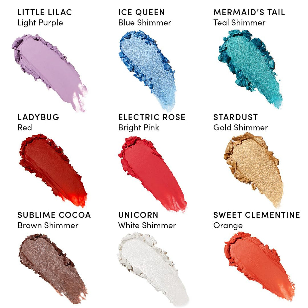 Evereden Kids Fantasy Face Crayon: Mermaid's Tail – Non-Toxic, Multi-Purpose Color