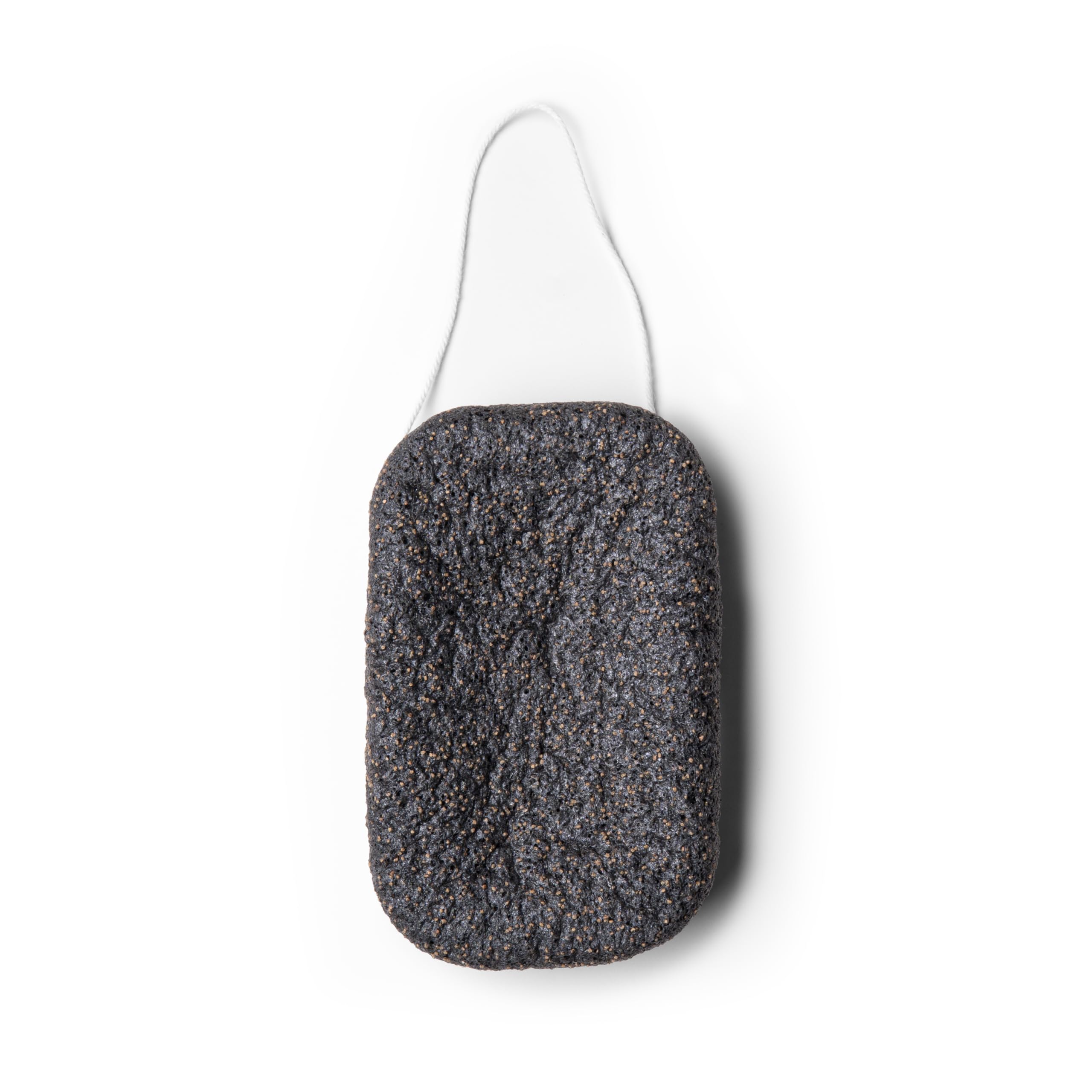 Everist Exfoliating Konjac Body Sponge – Natural, Reusable, Compostable, Charcoal Cleansing (60+ Uses)