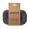 Everist Exfoliating Konjac Body Sponge – Natural, Reusable, Compostable, Charcoal Cleansing (60+ Uses)