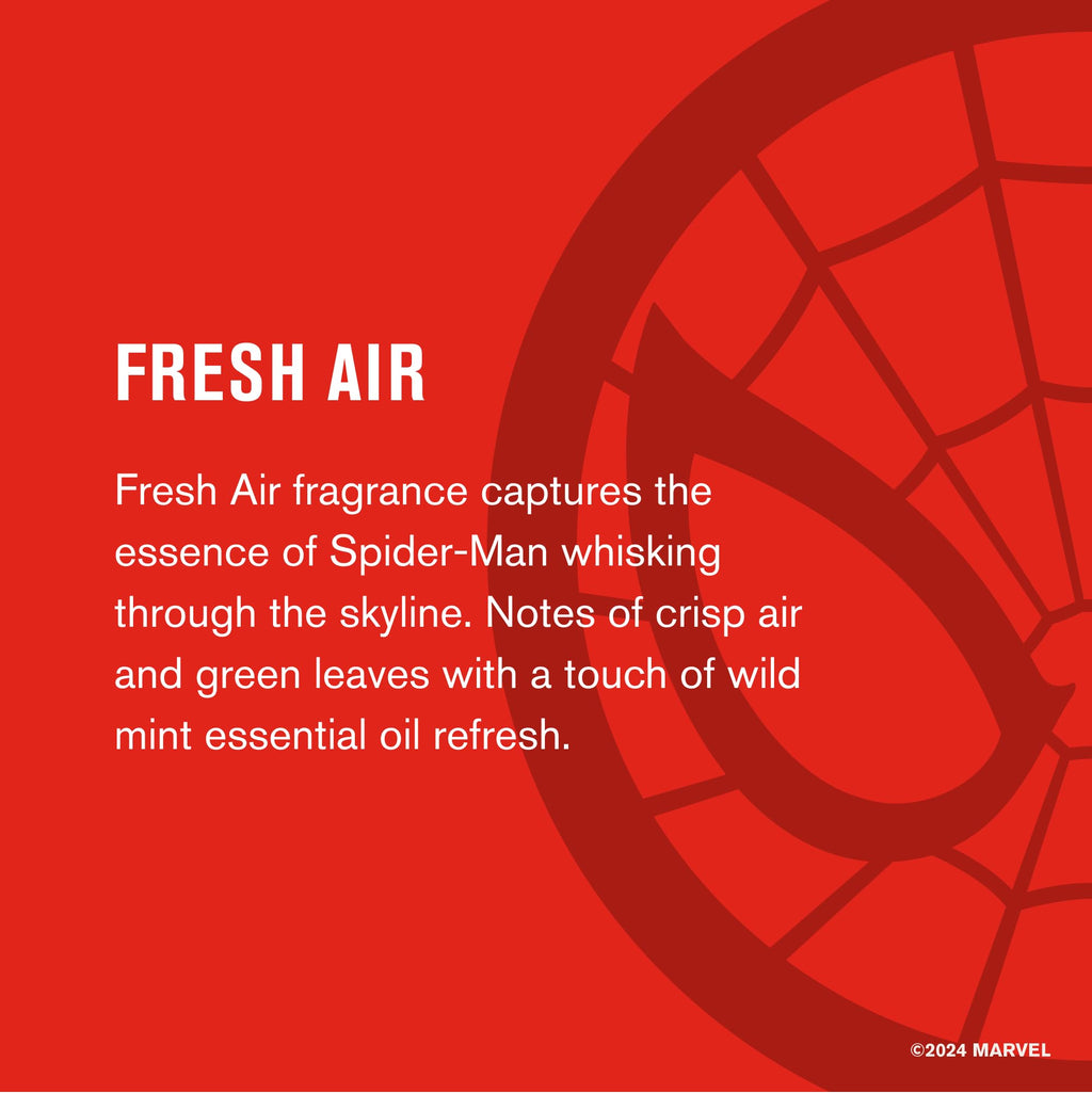 Every Man Jack Spider-Man Deodorant Twin Pack — 3 oz, Naturally Derived, Aluminum-Free, Cruelty-Free