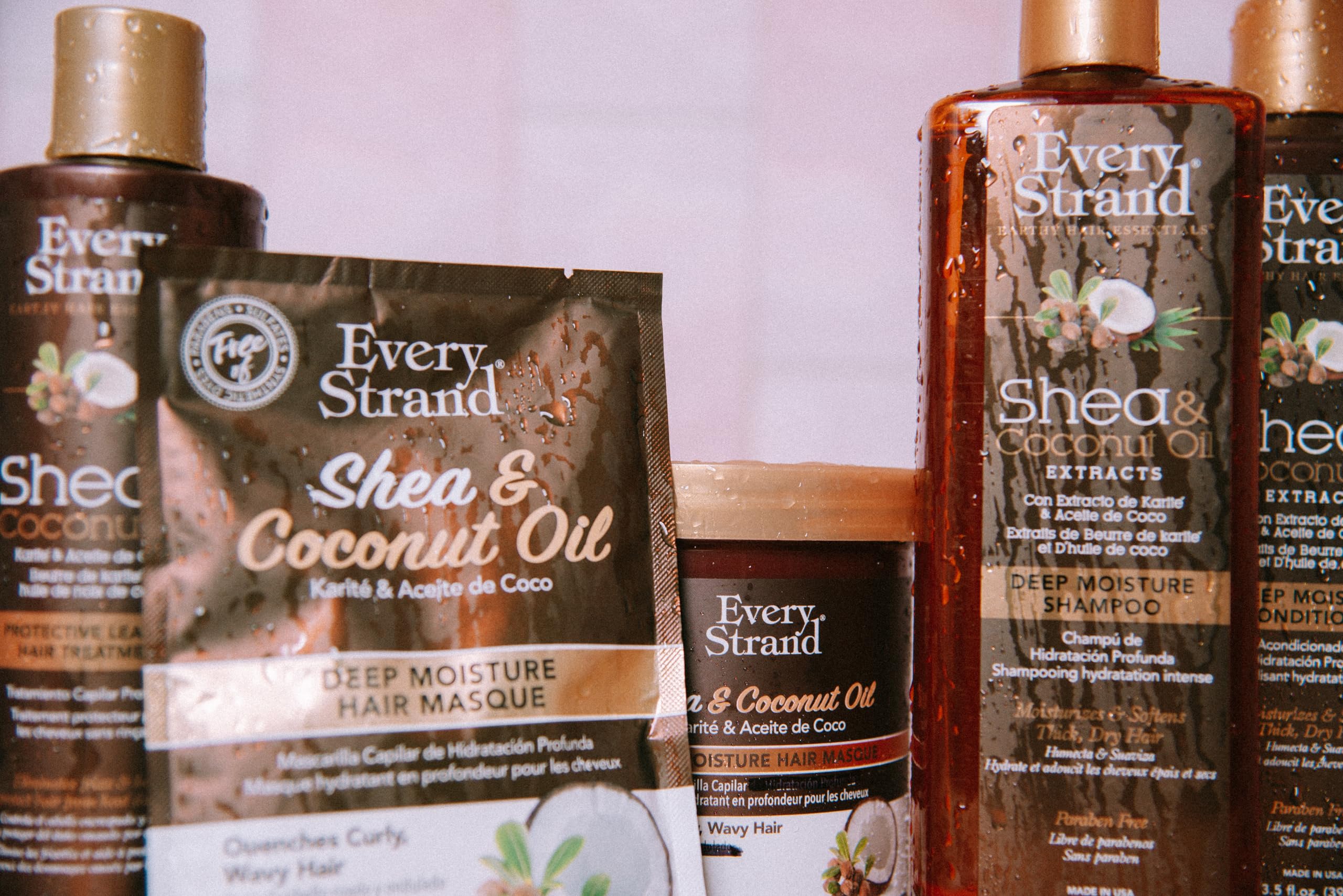 Every Strand Shea and Coconut Oil Deep Hair Masque, 15 Ounce