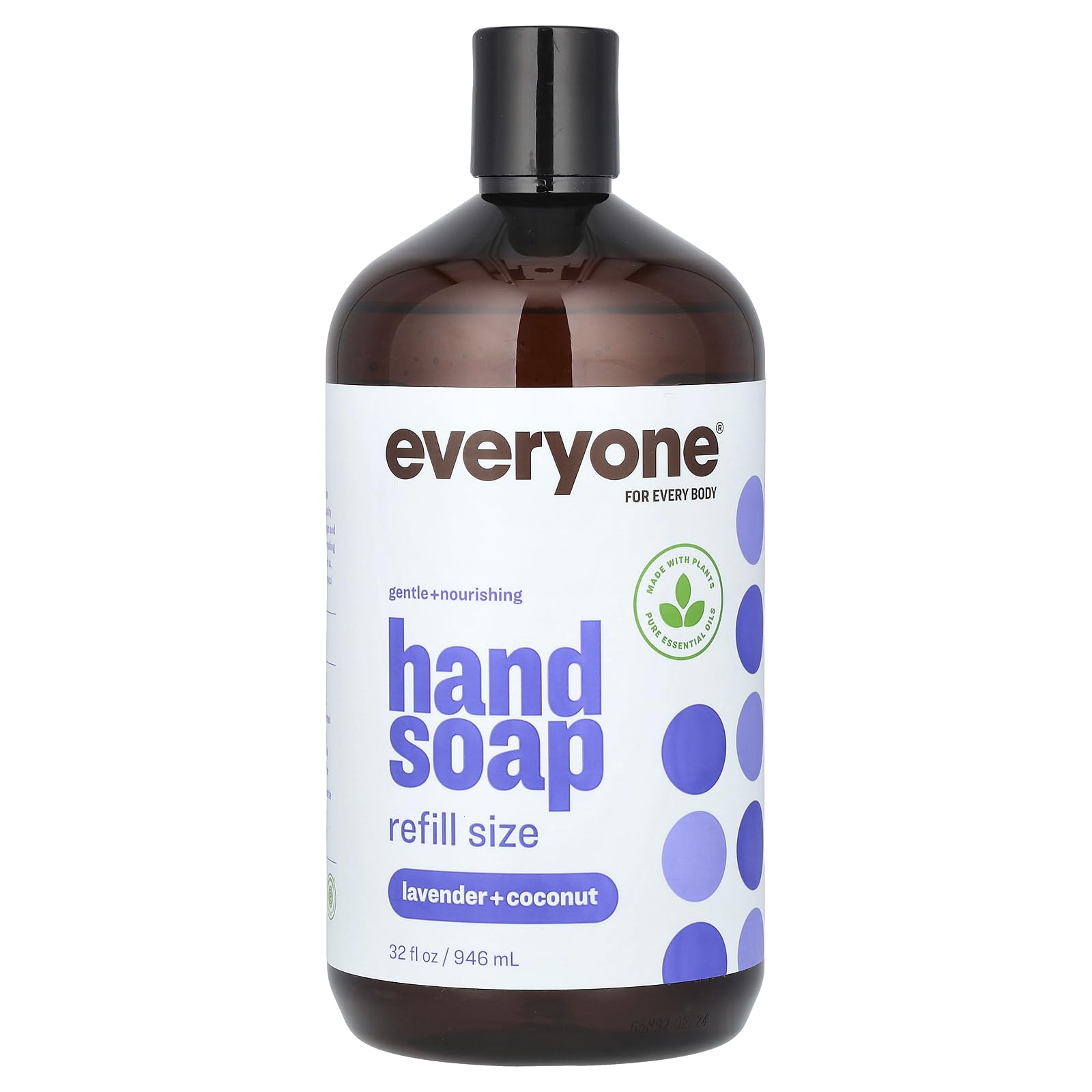 Everyone Lavender & Coconut Hand Soap Refill, 32 Fl Oz