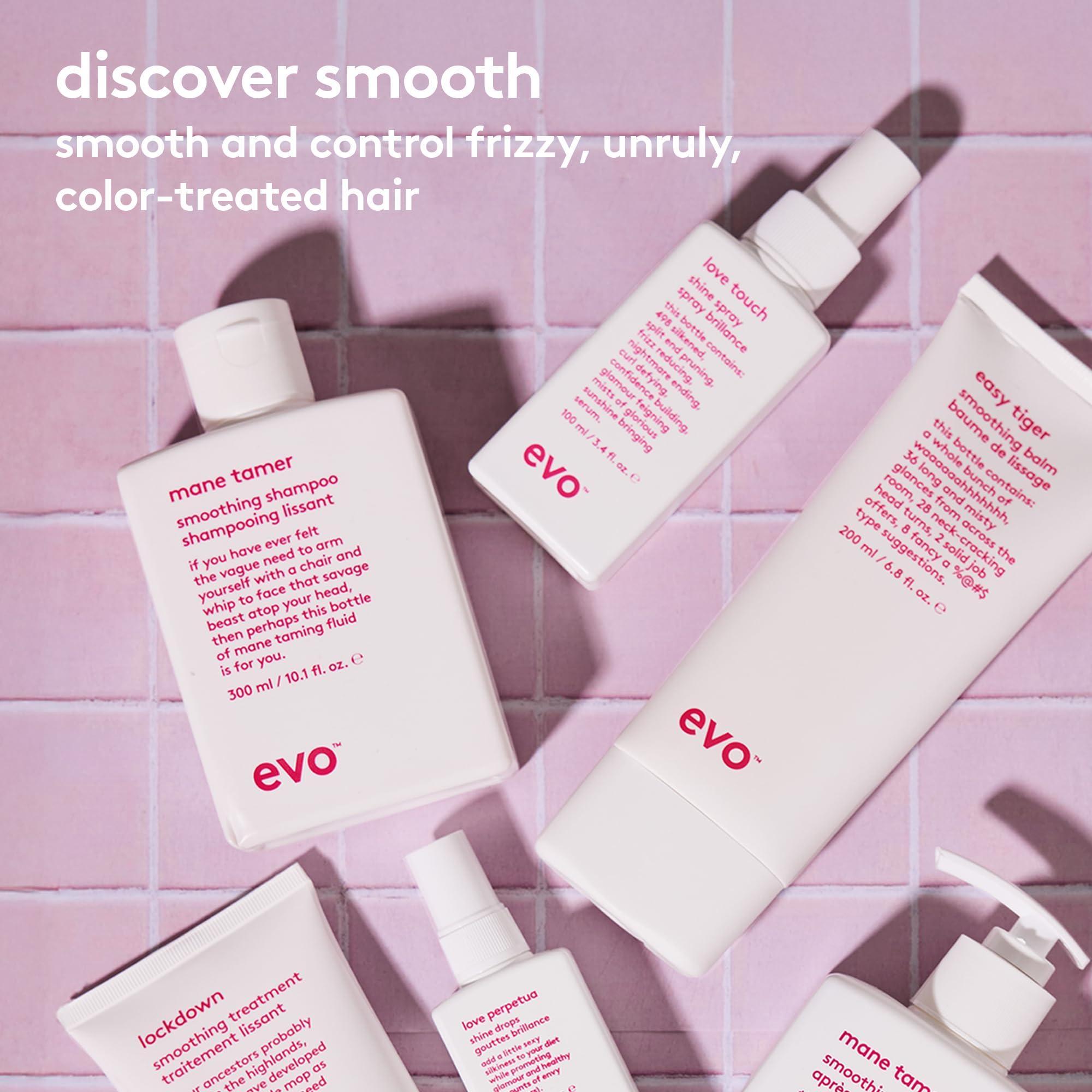 EVO Easy Tiger Smoothing Hair Balm – Frizz Control & Light Hold (Pack of 2, 30ml)