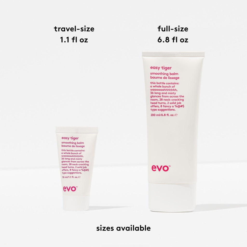 EVO Easy Tiger Smoothing Hair Balm – Frizz Control & Light Hold (Pack of 2, 30ml)