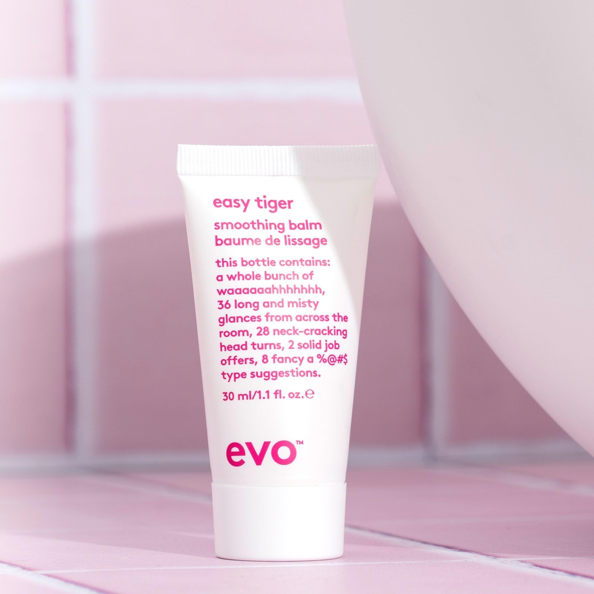 EVO Easy Tiger Smoothing Hair Balm – Frizz Control & Light Hold (Pack of 2, 30ml)