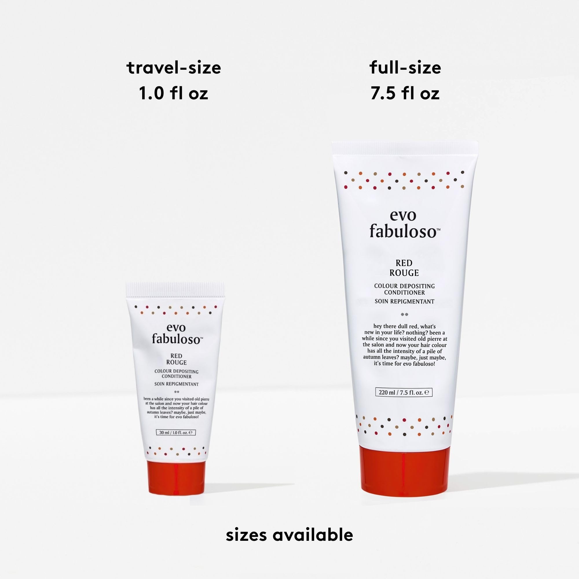 EVO Fabuloso Red Color Depositing Conditioner – Full Size 7.5 oz | Instant Color Refresh