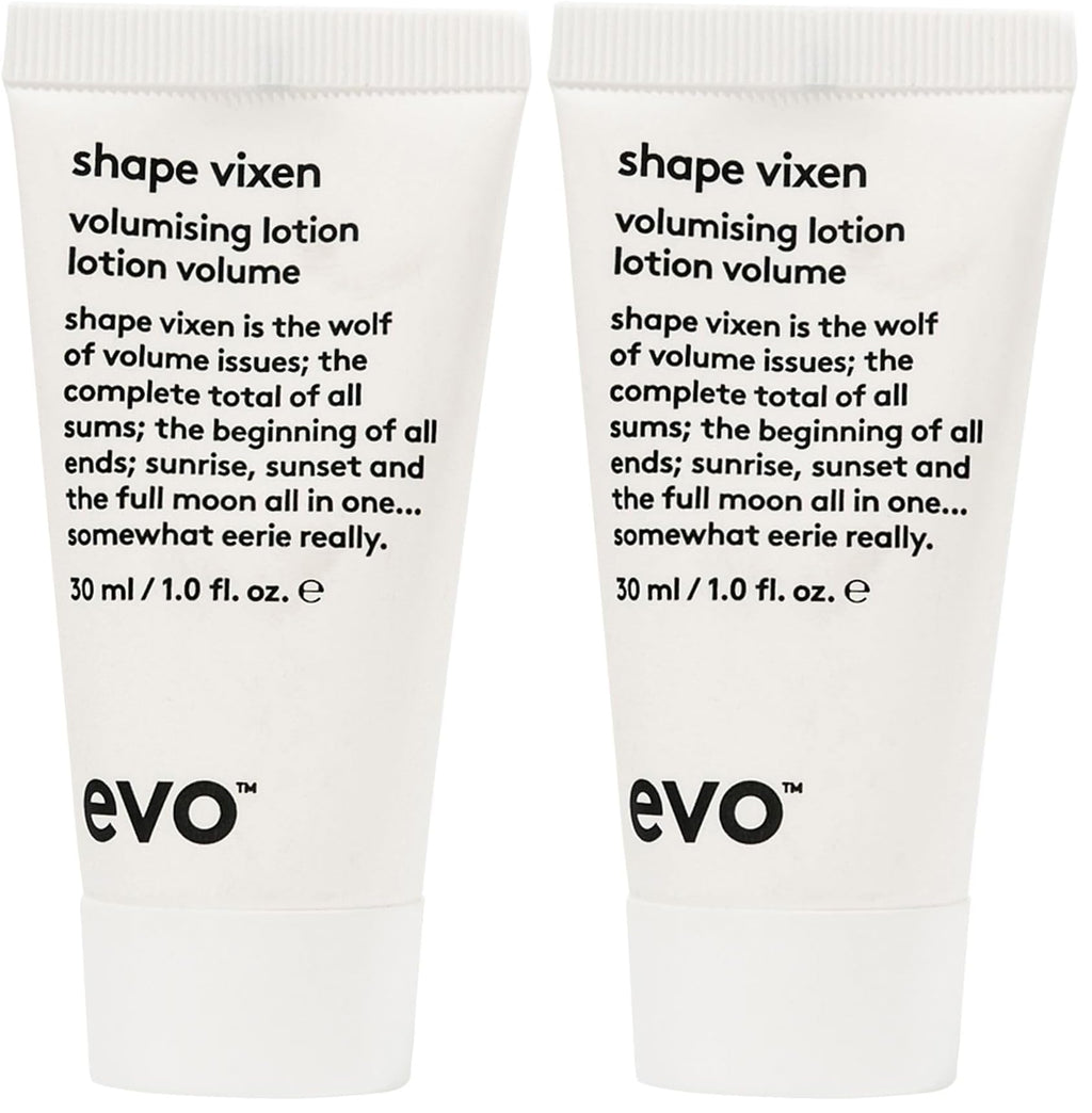 EVO Shape Vixen Volumizing Lotion – Travel Size 30ml (Pack of 2) for Fine Hair