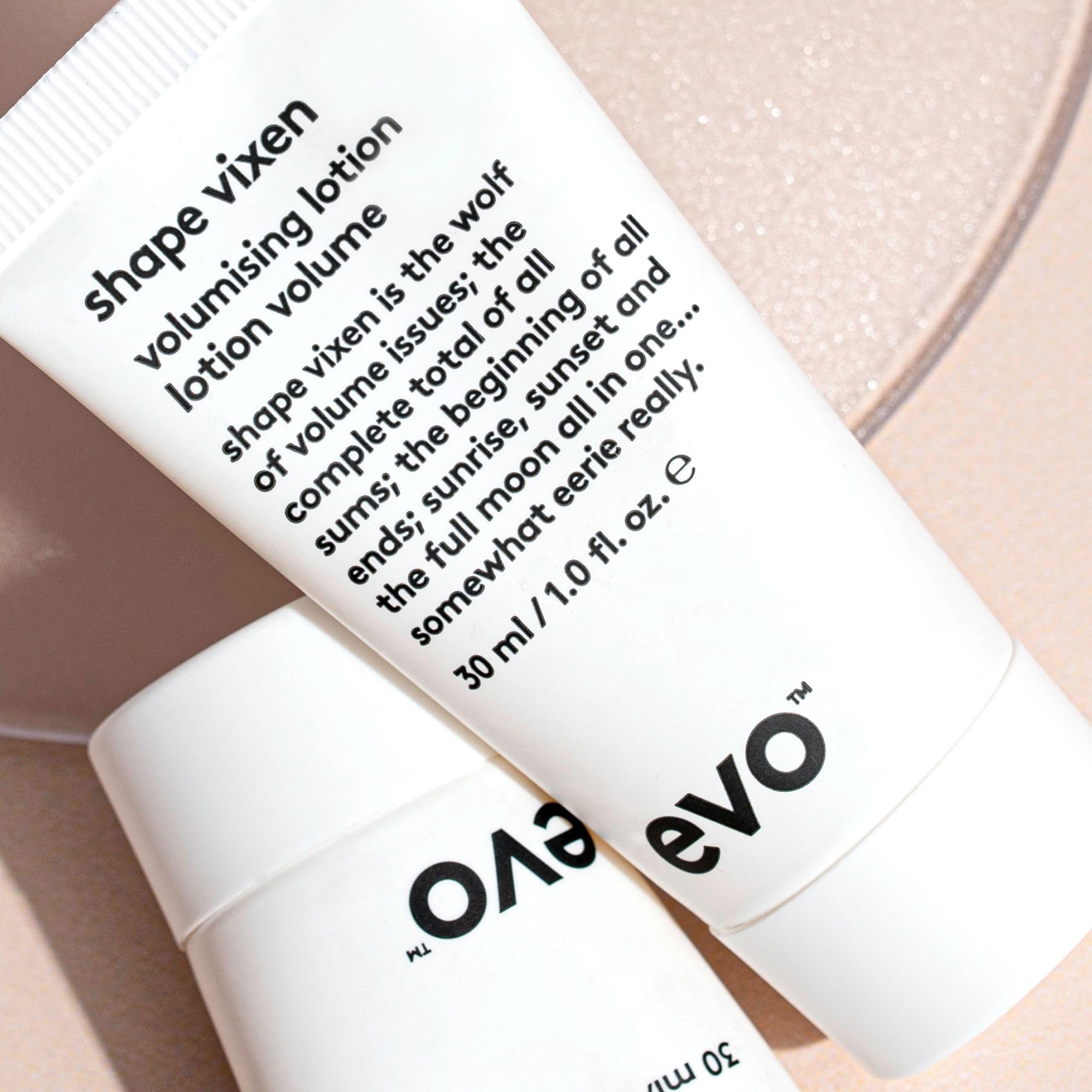 EVO Shape Vixen Volumizing Lotion – Travel Size 30ml (Pack of 2) for Fine Hair
