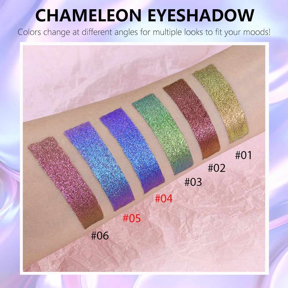 evpct Royal Sapphire Blue Duochrome Liquid Eyeshadow – 2-Piece Set, Waterproof & Vegan
