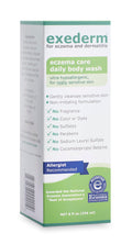 Exederm Ultra-Sensitive Body Wash for Eczema – Hypoallergenic, Sulfate & Paraben Free | 8 oz