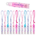 EXPRESSIONS 12pc Lip Gloss Necklace Set – Fruit Flavored, Non-Toxic Party Favors