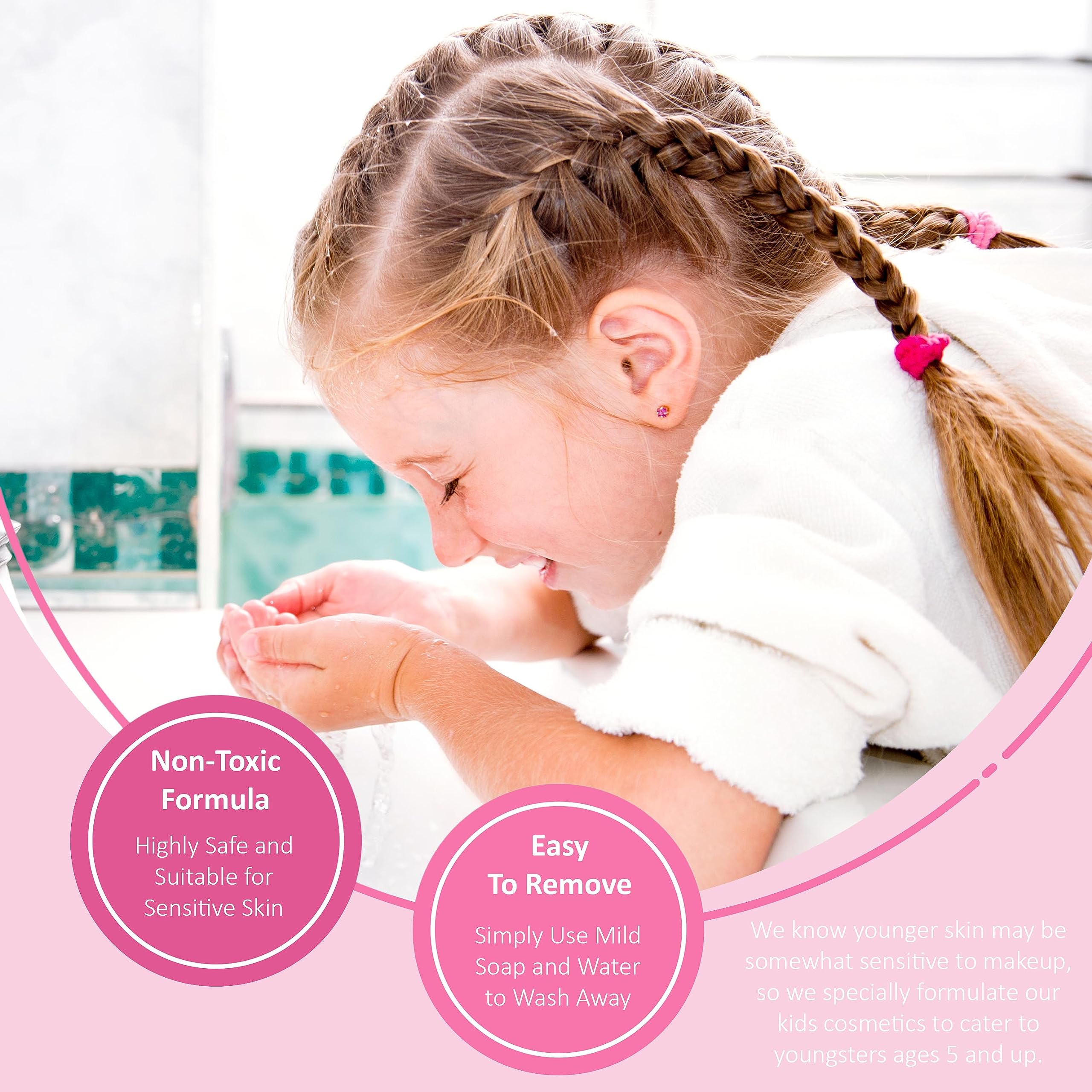 EXPRESSIONS 14pc Lip Gloss for Girls – Non-Toxic Unicorn Princess Gift Set