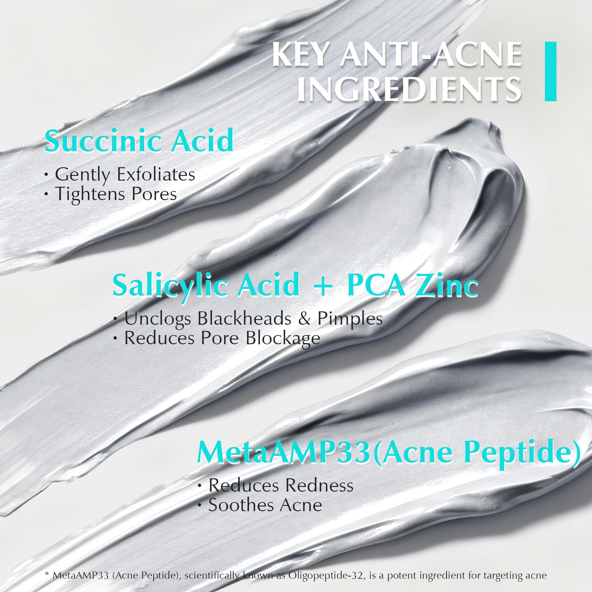 EXPRESSIONS WELLNESS Clay Mask for Face — Deep Cleansing Pores with Dead Sea Mud & Salicylic Acid