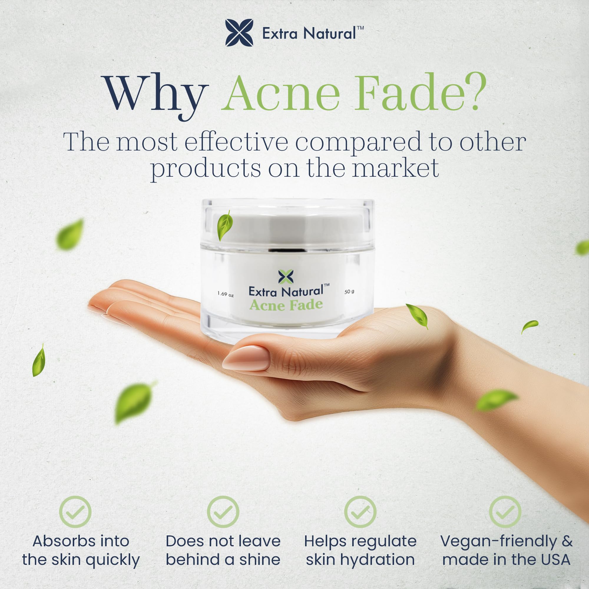 ExtraNatural Acne Cream – Gentle, Plant-Powered Care for Sensitive & Oily Skin